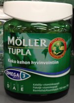 №4 Moller Tupla Omega-3 (для зрения,иммунит)