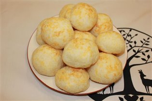 Бразильские сырные булочки (Pão de queijo)