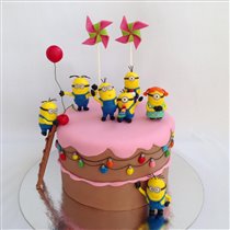 Minions cake