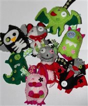 8 Mini Monster - Folia