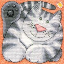 Cats & Dogs Fun Range-Silver Tabby Cat