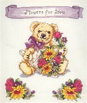 Loveable Bears-Flowers For You