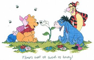 Pooh-Flowers Smell As Sweet As Honey