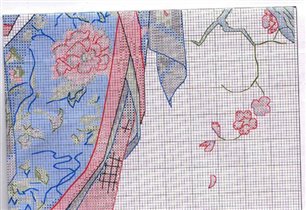 close up middle right of picture