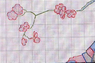 close up right hand (middle left of pic)