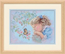Girl with Butterfly