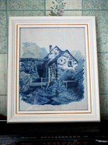 Голубая водяная мельница