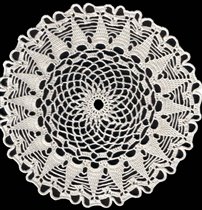 Салфетка крючком