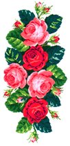 Roses - panel