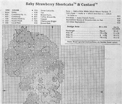 Baby Strawbwrry Shortcake and Custard