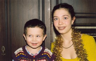 Дима с тётей Олей