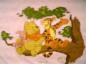 Winni Pooh, Piglet, Tigger