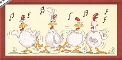 les poules dansent