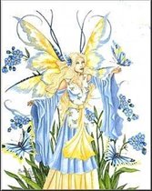 Желто-голубая фея
