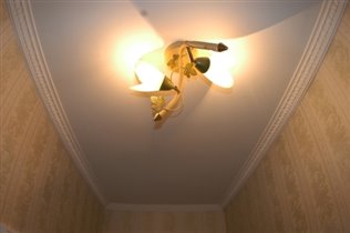 Потолочный светильник в коридорчике
