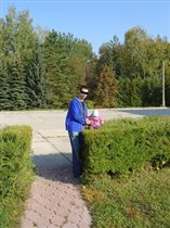 Цветочек на кустике