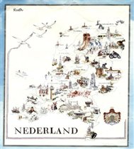 Lanarte 33786- The Map of the Netherlands
