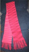 Длинный двухцветный двусторонний шарф