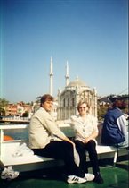Я  и муж в Стамбуле