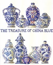 Permin - Treasures in China Blue