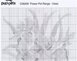 C26028 Flower Pot Range - Irises1