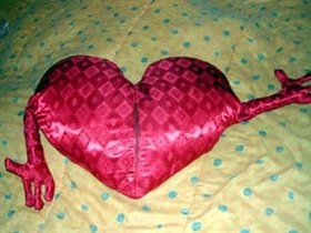 'Сердечная подушка' к Валентиновому дню