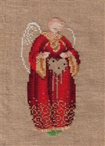 Lavender & Lace Christmas angel