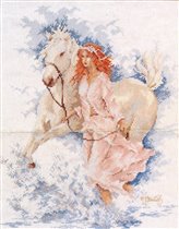 девочка и лошадь