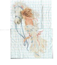 девушка и лошадь 2