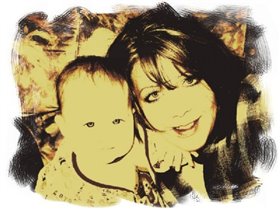 Мама с ангелочком