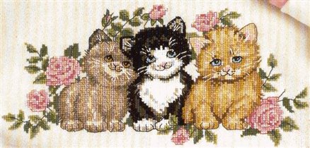 Kitties&Roses(Dim03848)