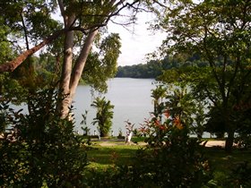 Mac Ritchie Reservoir - view on the lake