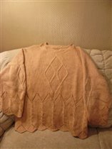 песочный свитер