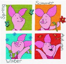 Piglet`s seasons