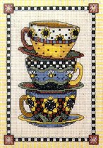 3 teacups