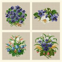 EMS-blue flowers collection