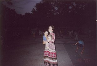 После танцев