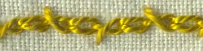 Alternating Barred Chain Stitch