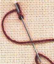 Colonial Knot Stitch 2