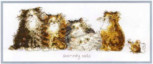 scaredy cats