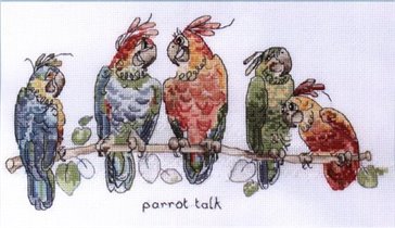 the parrots talk