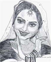 Индийская актриса Мадху