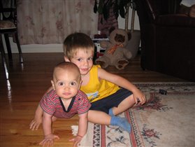 С двоюродным братом