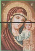 Богородица с маленьким Иисусиком