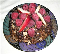 Торт Муравейник с фруктами
