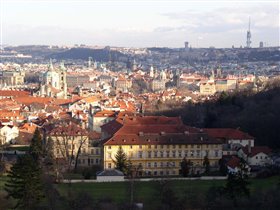 Вид на Прагу