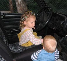 Дети за рулём