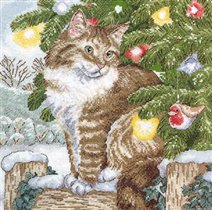 DMC 'Christmas Cat'