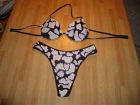 Купальник 'Мулен Руж' из 3-х стрингов