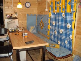 Мягкий уголок в столовой